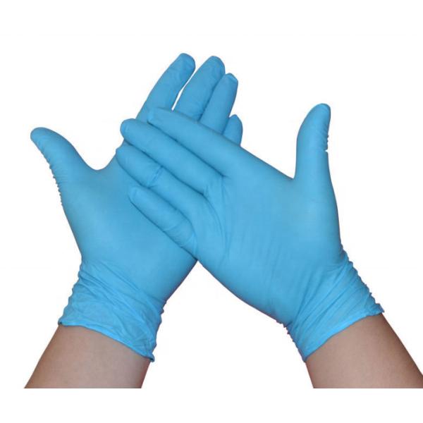 OEM Blue 8 Inch 100% Nitrile Disposable Gloves Small