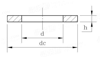 EN DIN штемпелюя шайбу нержавеющей стали H.D.G M4 плоскую