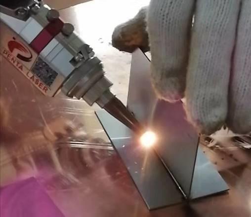 sistema da soldadura de laser do comprimento do cabo 10m, penetração mais profunda portátil da máquina de soldadura do laser