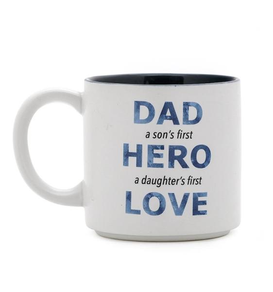 Ceramic Dad Mug Coffee Mug White Color With Creative WordsKING DAD Customized 12Oz For Gift
