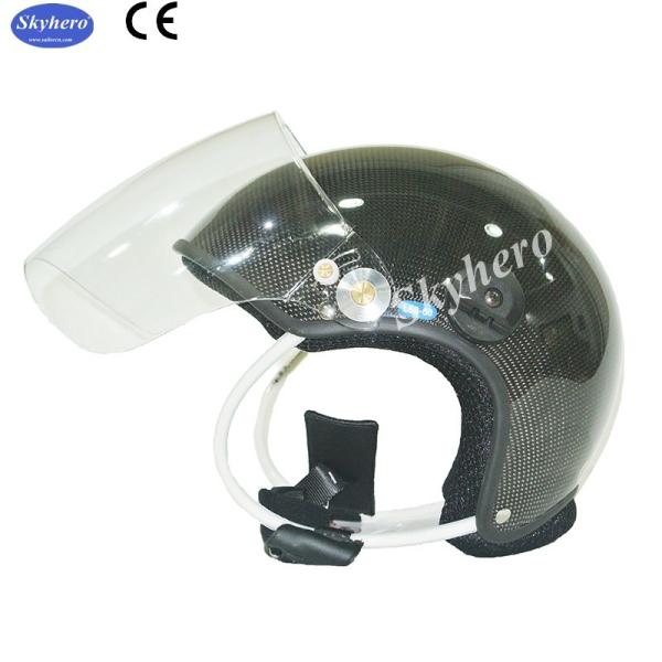 Carbon Fiber Paramotor Helmet PPG Helmet Ony Helmet Headset EN966 Certificated 3M Paramotoring