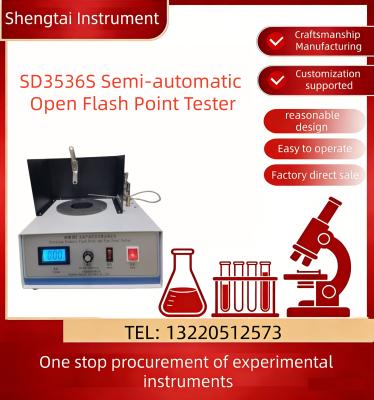 ASTM D92 LED screen SD3536S Semi-automatic Open Flash Point Tester