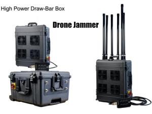 Tração - Portable com 360 watts, escala de bloqueio do jammer do sinal do zangão