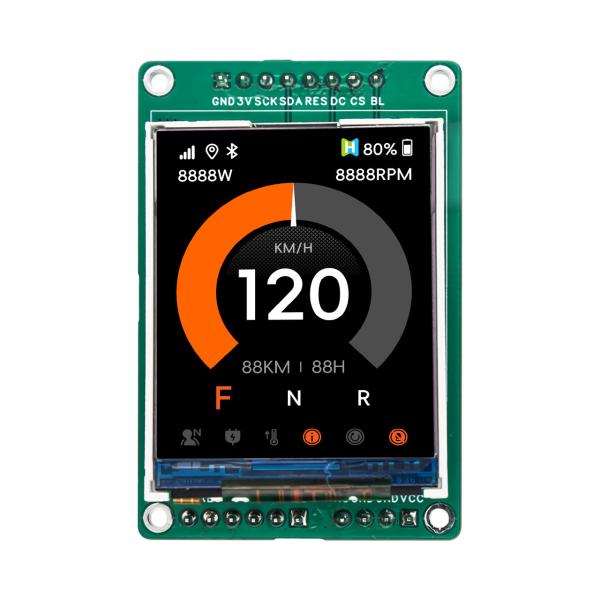 1.7 Inch TFT LCD Display Module with ST7735S Driver for Arduino, Raspberry Pi