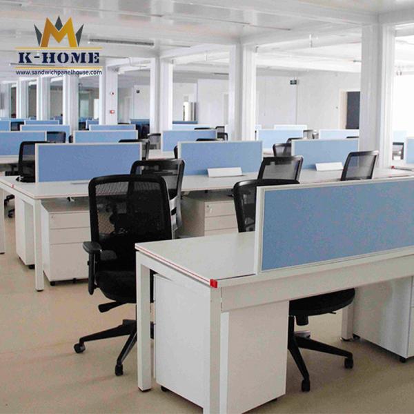Double Story Prefabricated Office Container With Durable Steel Structure