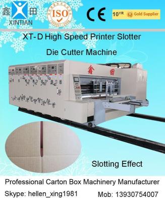 4 Color Flexo Printer Corrugated Carton Machinery Electrically For Carton Box Making