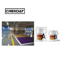 1 mm revêtement de sol époxy de haute brillance douceur peinture de sol durable couleurs solides