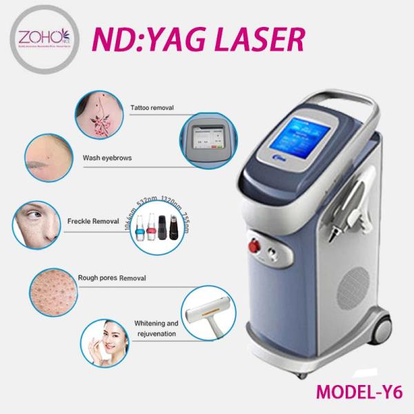Carbon Laser Pico Yag 1064 Laser Machine For Tattoo Removal Pigmentation Removal
