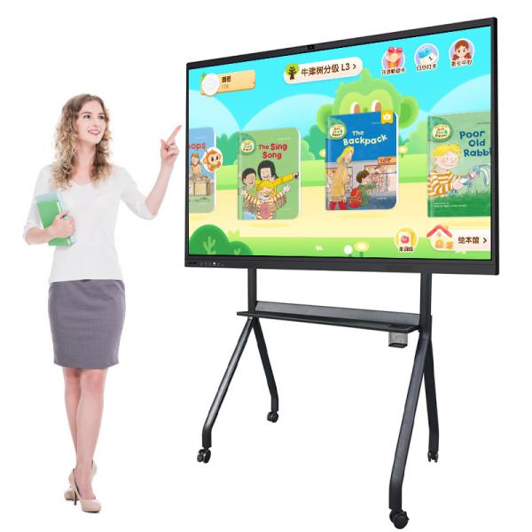 65/75/85/98/110 Inch LCD Display Interactive Smart Board Electonric Flat Penals