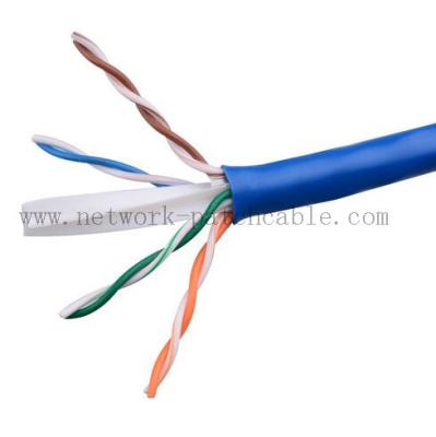 Ethernet Shielded CAT6 UTP Cable Indoor High Density Polyethylene