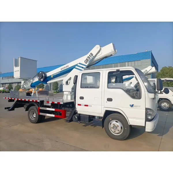 Isuzu Double-Row Aerial Work Truck Sells 25m Aerial Work Truck Price