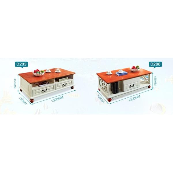 Classic Design living room furniture wooden drawer tea coffee table