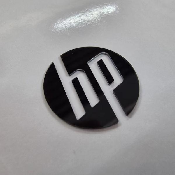 Customized PET Logo Adhesive Sticker for Computer Customized Insert Personalization