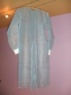 Colorful Disposable Isolation Gowns PP/SMS Gowns Elastic Cuff 120x140cm CE Standard