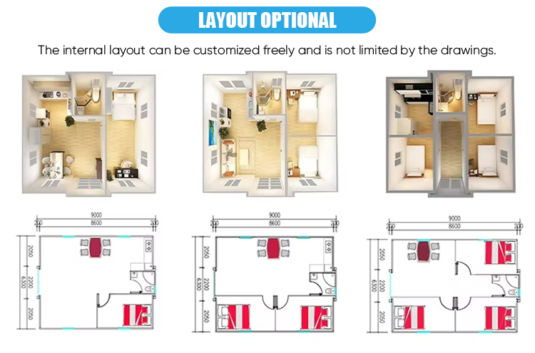 High Quality Prefabricated Office Cabin with Elegant Apple Design, Durable Unit for Commercial Professional Workspace