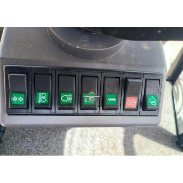 2100 mm double rouleau à tambour 12 tonnes hydraulique LTD212H 110kw au Kenya