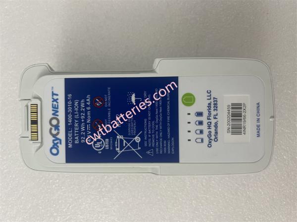 OxyGo NEXT 14.4V 6.4Ah Medical Battery Model 1400-3010-16