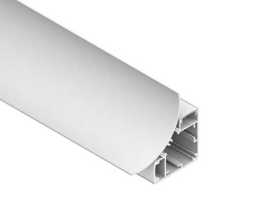Up And Down Lighting 75*95mm Aluminium Edge Profile 6063 Alloy Profile