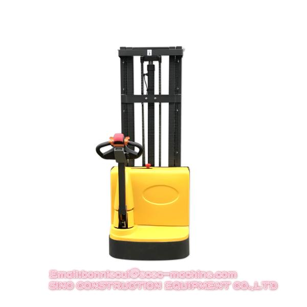 Yellow Diesel Forklift Truck 2.2 Kw Mini Electric Power Stacker Forklift