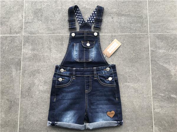 Earthchild Dark Wash Kids Denim Jeans / Denim Dungaree Shorts TW79656 TW80976