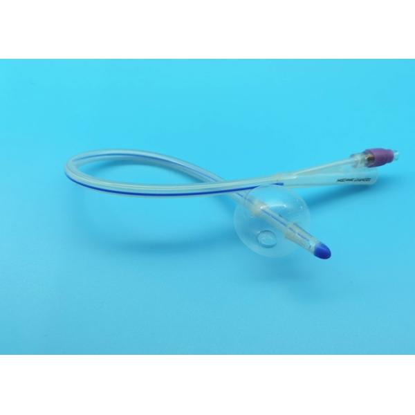 100% Medical Silicone 2 Way Foley Catheter For Urinary Catheterization