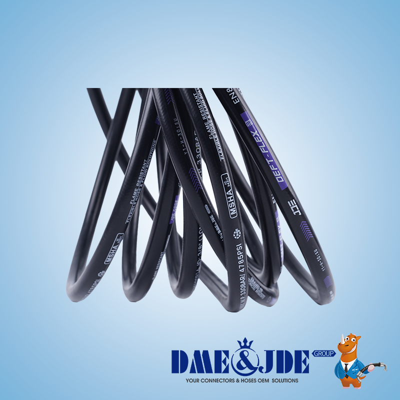 ISO 11237 R19  Standard Hose Wire Braided Custom Hydraulic Hoses