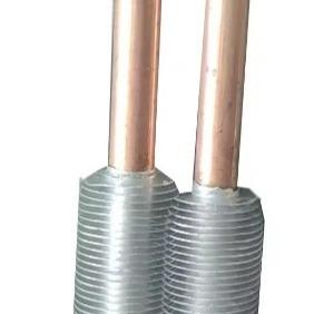 DELLOK Temperature Carbon Steel Fin Tubes Grooved Embedded Fin Tube 0.3-1.2mm Pressure 1.0MPa - 4.0MPa