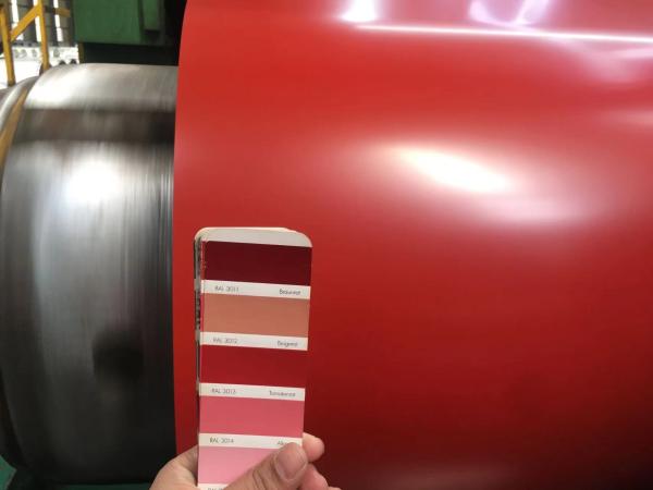 Prepainted Color Coated Galvalume Roll Steel Coil, Gi PPGI Spangle SPCC SGCC Dx51d Grade 0.12mm to 1.2mm