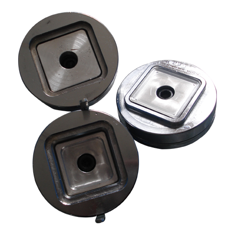 Blank Square Pin Badge Making Materials Plastic Back For DIY Image