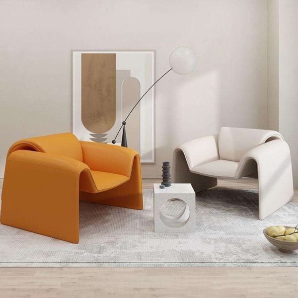 Creative Portable Accent Chair-Modern Design for Dining Hospital & Home Use-Eco-Friendly Leisure Lounge Chair
