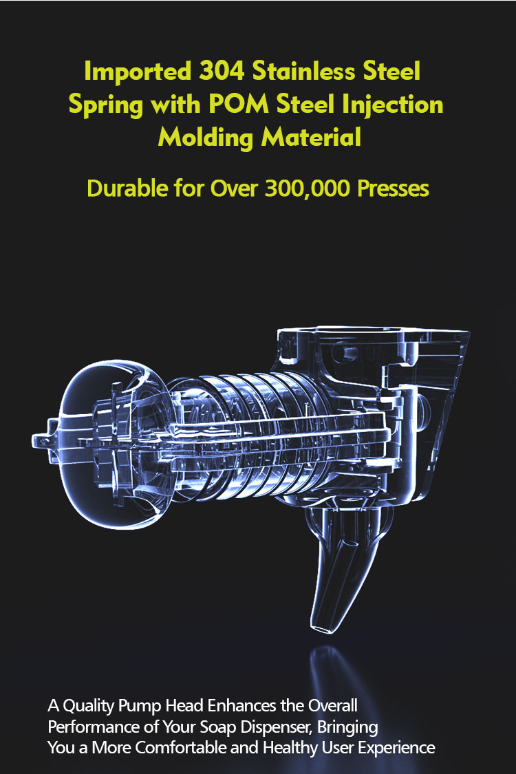 Hotel Wall Mounted Manual Soap Dispenser With 300ml Capacity 65x75x220mm Size