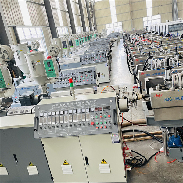 High Speed Plastic Single Wall Corrugated Hose Pipe Making Machine for Electrical Conduit