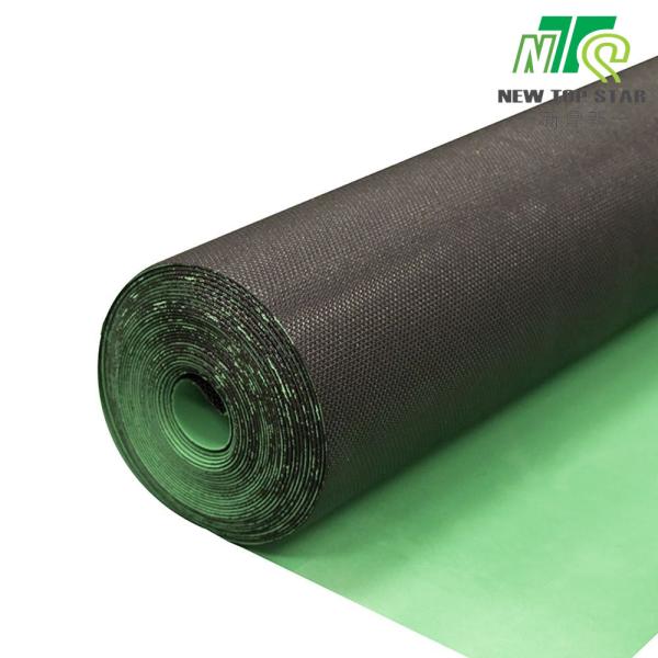 O vinil acústico do PVC de WPC foi a base de 1.5mm EVA Black Soundproof Flooring Underlay