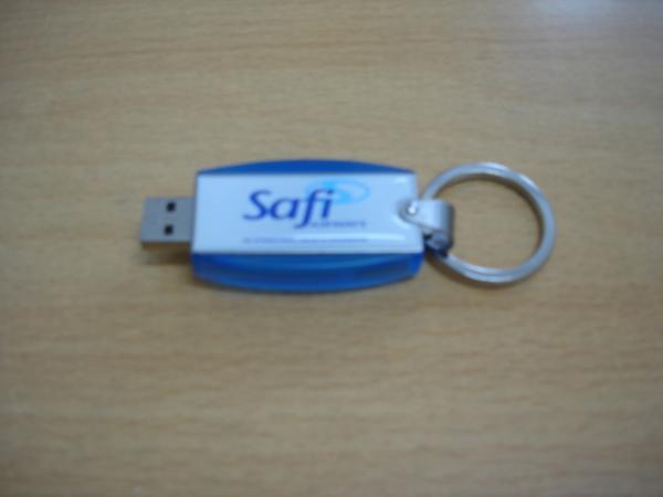 Plástico 1GB, 2GB, 4GB, 8GB, 16GB memoria USB más pequeña AT-060C de alta velocidad