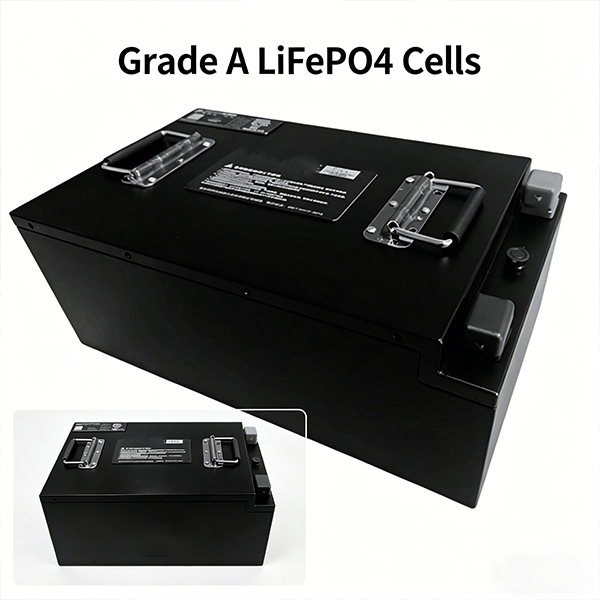 Custom Electric 2 Wheel 3 Wheeler LiFePO4 Lithium Battery Motorcycle Battery 60V 50Ah