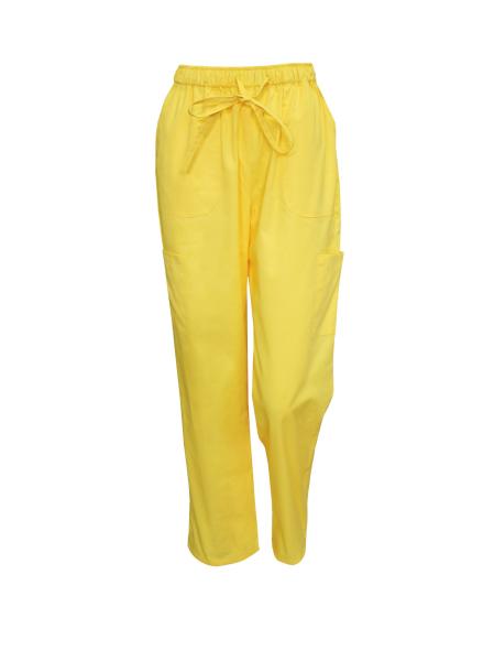 65 Poly 35 Cotton Bottoms Clothing Yellow Nursing Uniform Pants Scrubs Pants