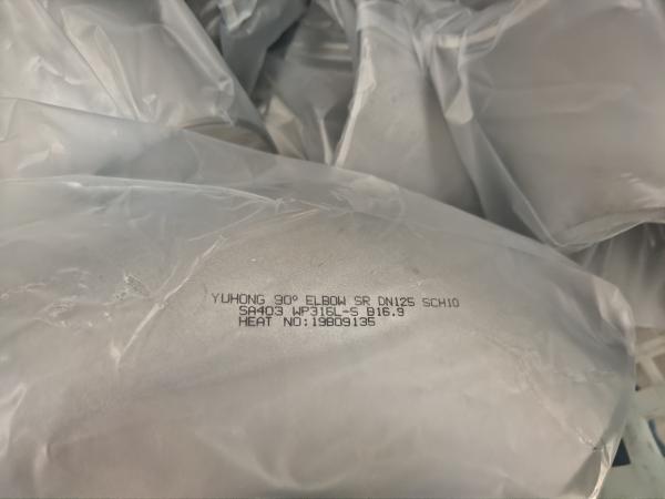 Do cotovelo de aço dos encaixes 90°/45° da solda de extremidade de ASME SA403 WP316L raio longo