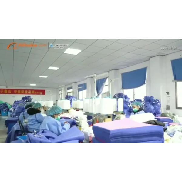 S&J Disposable Waterproof And Dustproof Sterile sterile surgical gown anti