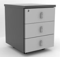 Modern Mobile Pedestal Filing Document Office Cabinet Drawer