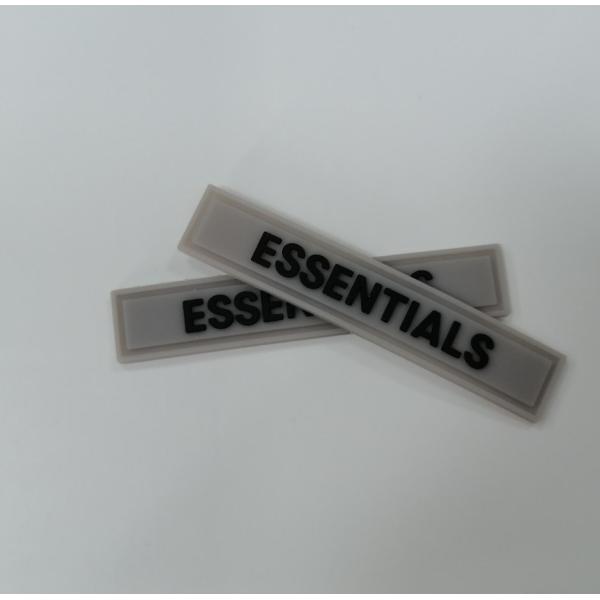 Зашейте на PVC 3D силиконовой резины заплат подгонянном ярлыками для одежды