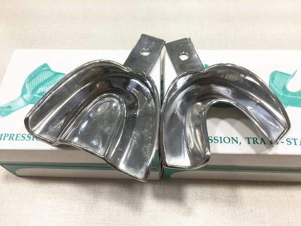 Excellent Durability Dental Impression Trays #1 Size Rust Free Instruments