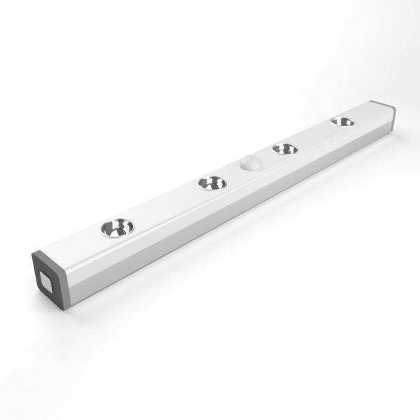 Алюминиевые светодиодные шкафные светильники под полкой ABS + PC