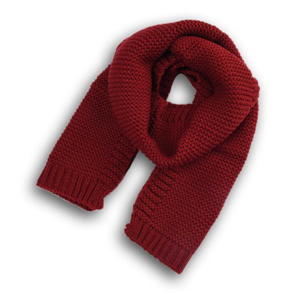 Y-Z Fashion Kids Children's Infinity Long Scarf Soft Girls and Boys Thick Winter Scarfs Cable Knitted Scarves