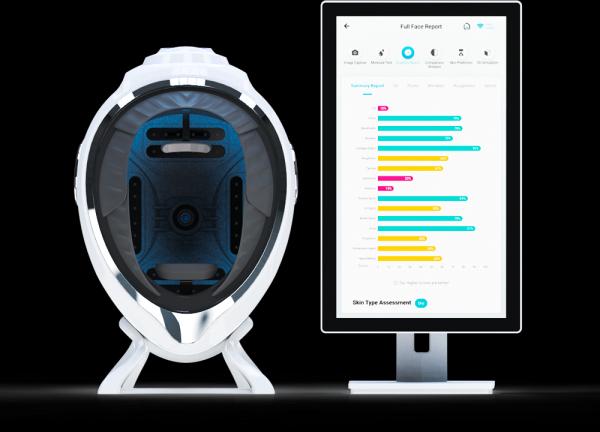 Multi-function Beauty Device Skin Test Machine Whitening Sensitivity Analyzer for Salon