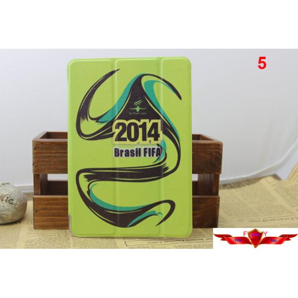 2014 Brazil World Cup Ipad Air Cartoon Cover Cases Multi Type Quality A++ Gift Box Include