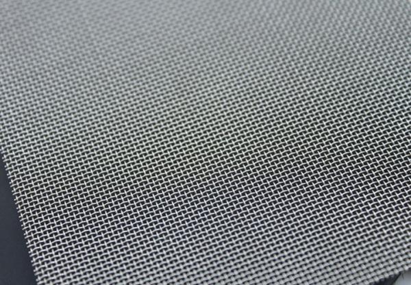 Plain Weave 304 Stainless Steel Wire Mesh Strong Yield For Plastic Extrusion