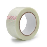 5.5mil emballant la bande résistante de filament de croix de bande adhésive pour empaqueter
