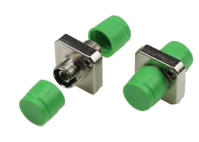 FTTB FTTX SM Simplex Fiber Optic Adapter Zirconia Sleeve SC To SC Coupler