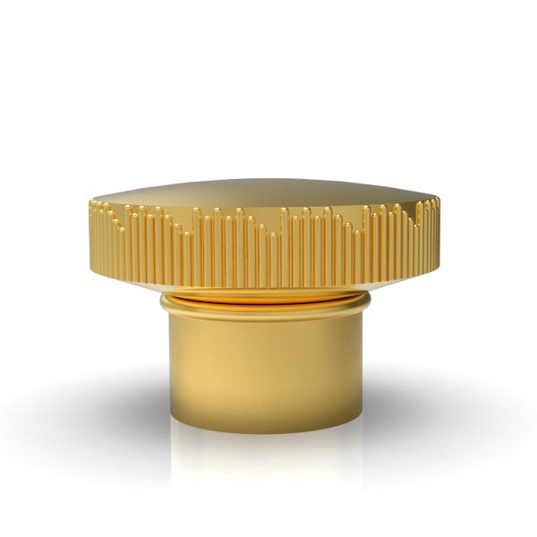 Круглые вися крышки бутылки металла SGS плакировкой для бутылок 15mm