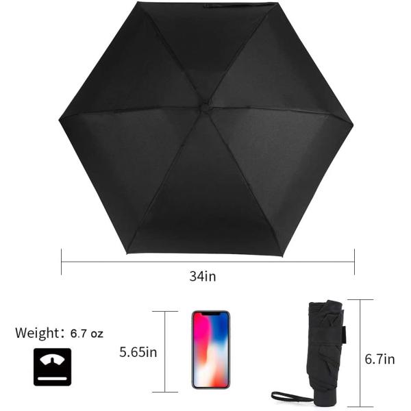 Small Windproof Rainproof UV-Proof Umbrella Advertising Umbrella for Outdoor Occasion